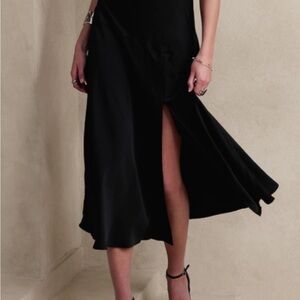 Banana Republic Slip Skirt with Slit